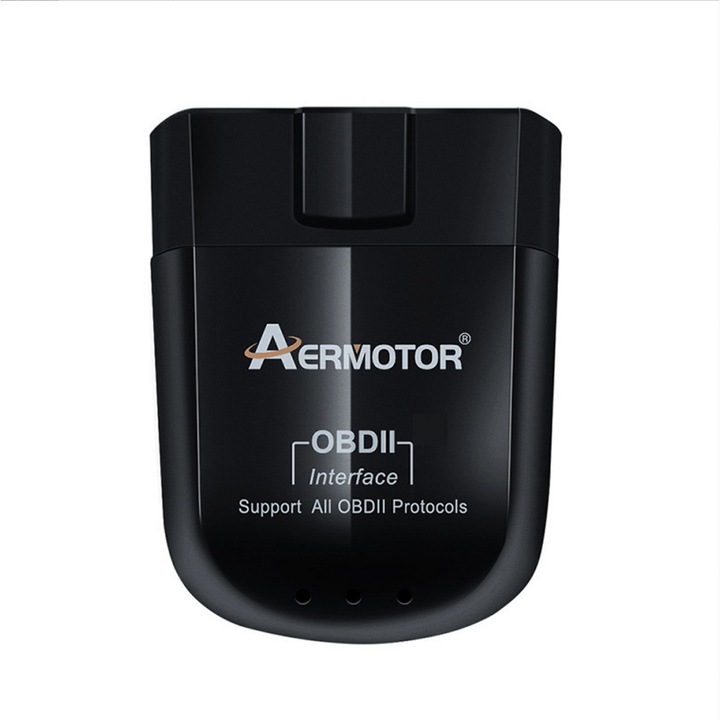 Интерфейс за автомобилна диагностика ELM327 OBD2 Aermotor Bluetooth с чип ELM327