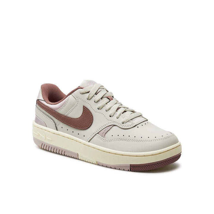 Pantofi sport dama, Nike, 304166, Piele ecologica, Gri, Gri