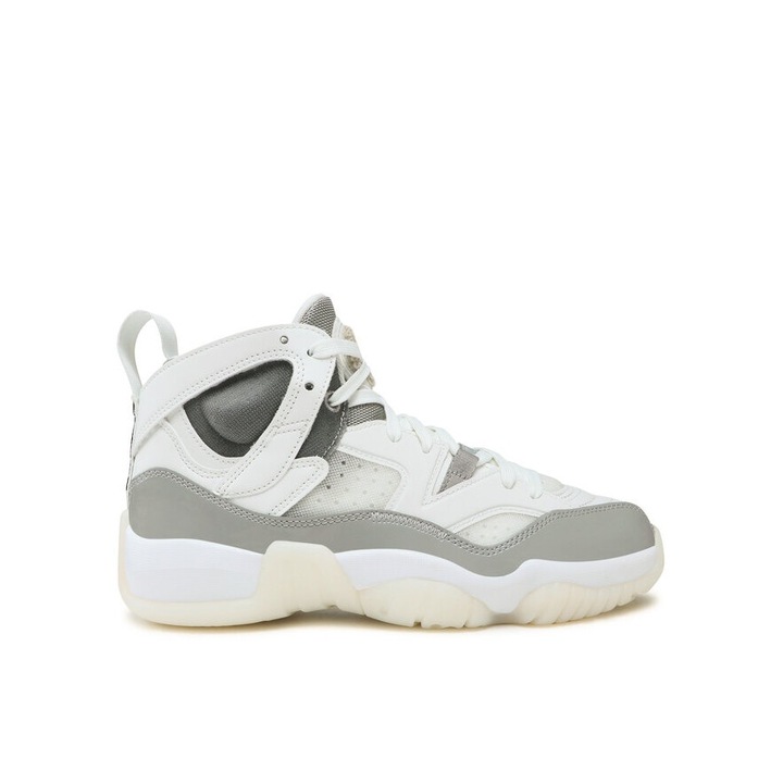 Pantofi sport dama, Nike, 303443, Piele naturala, Gri / Alb, Alb/Gri, 36