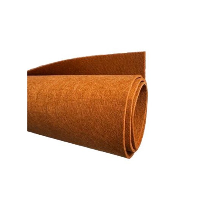 Fetru rigid 3mm 50X50cm, maro