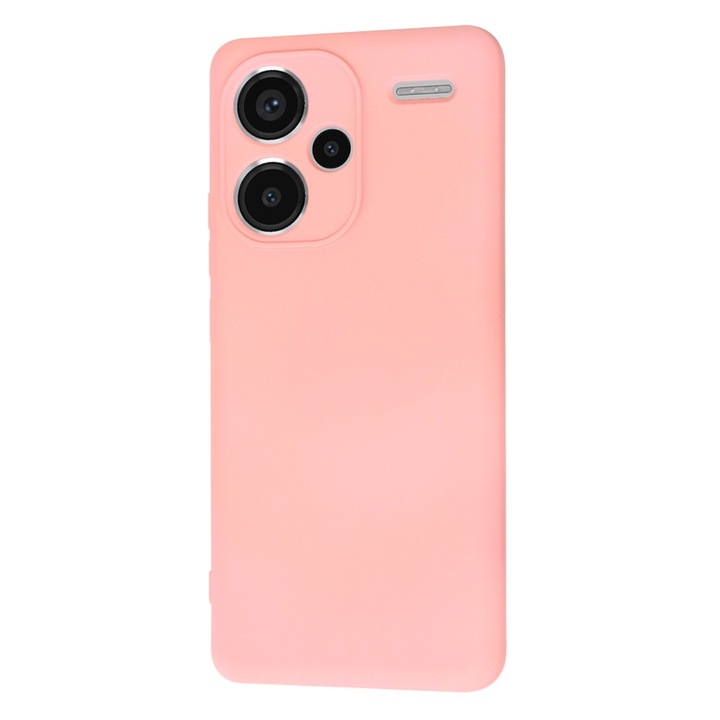 Кейс за Xiaomi Redmi Note 13 Pro Plus 5G силиконов кейс тебешир розов