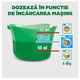 Detergent de rufe lichid Ariel Mountain Spring, 100 spalari, 5.0L