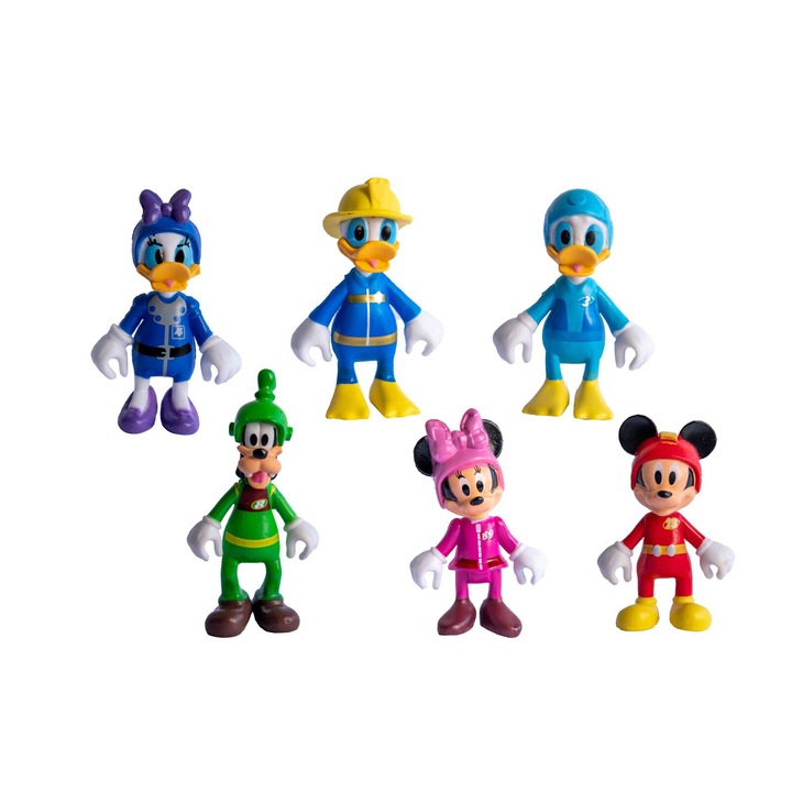 Комплект от 6 фигурки на Мики Маус, Tnagora®, 8 см