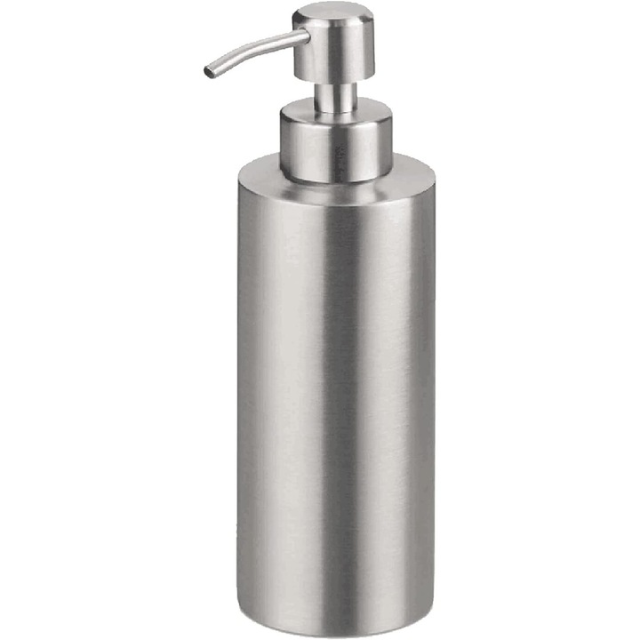 Szappan adagoló, longziming, 550ml, rozsdamentes, férfi, 7x7x20,5cm