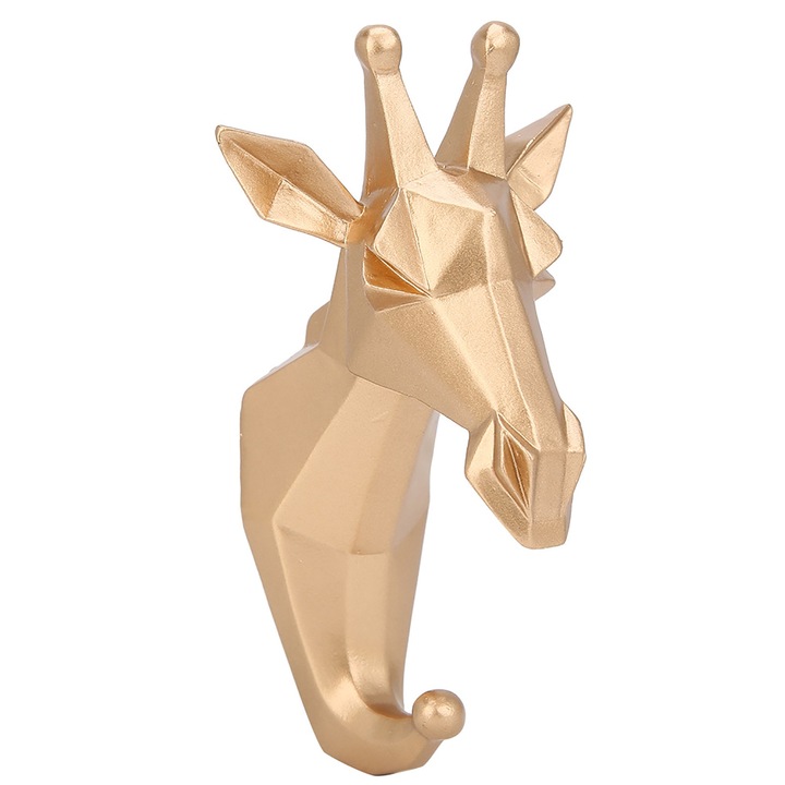 Fali kampó törölközőhöz, állatforma, gyanta anyagú, szett