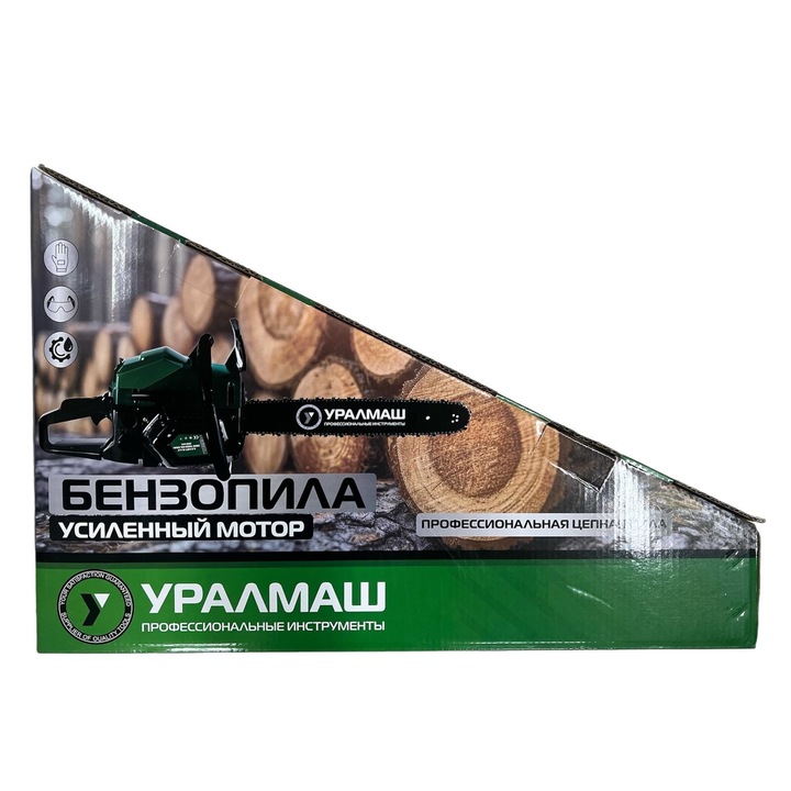 Easy Start benzines láncfűrész, sínhossz 40 cm, 6 LE, 4,5 kW, 58cc, UralMash UCS5845 modell