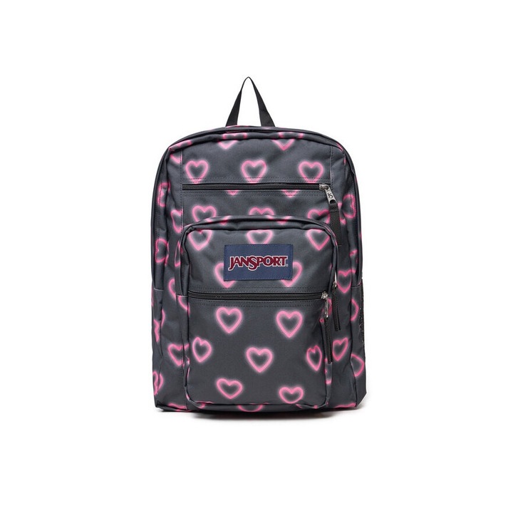 Rucsac unisex, JanSport, 195439, Textil, Roz / Negru, One Size INTL