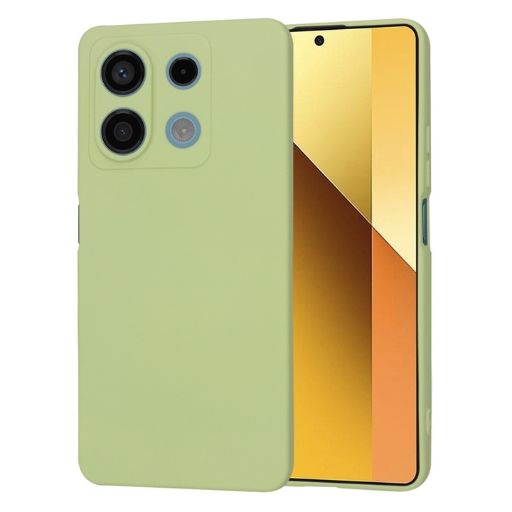 Védőtok Xiaomi Noble Redmi Note 13 5G, Cipsir Safe, SoftFlex, D22, Silicon, Matcha készülékekhez