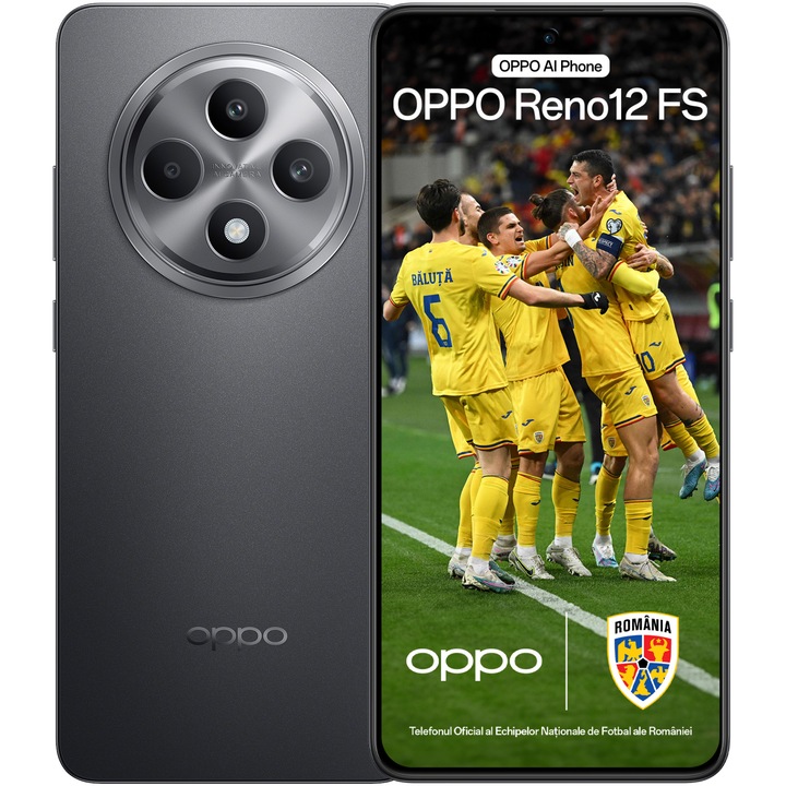 Смартфон OPPO Reno12 FS, 512GB, 8GB RAM, 4G, Matte Gray