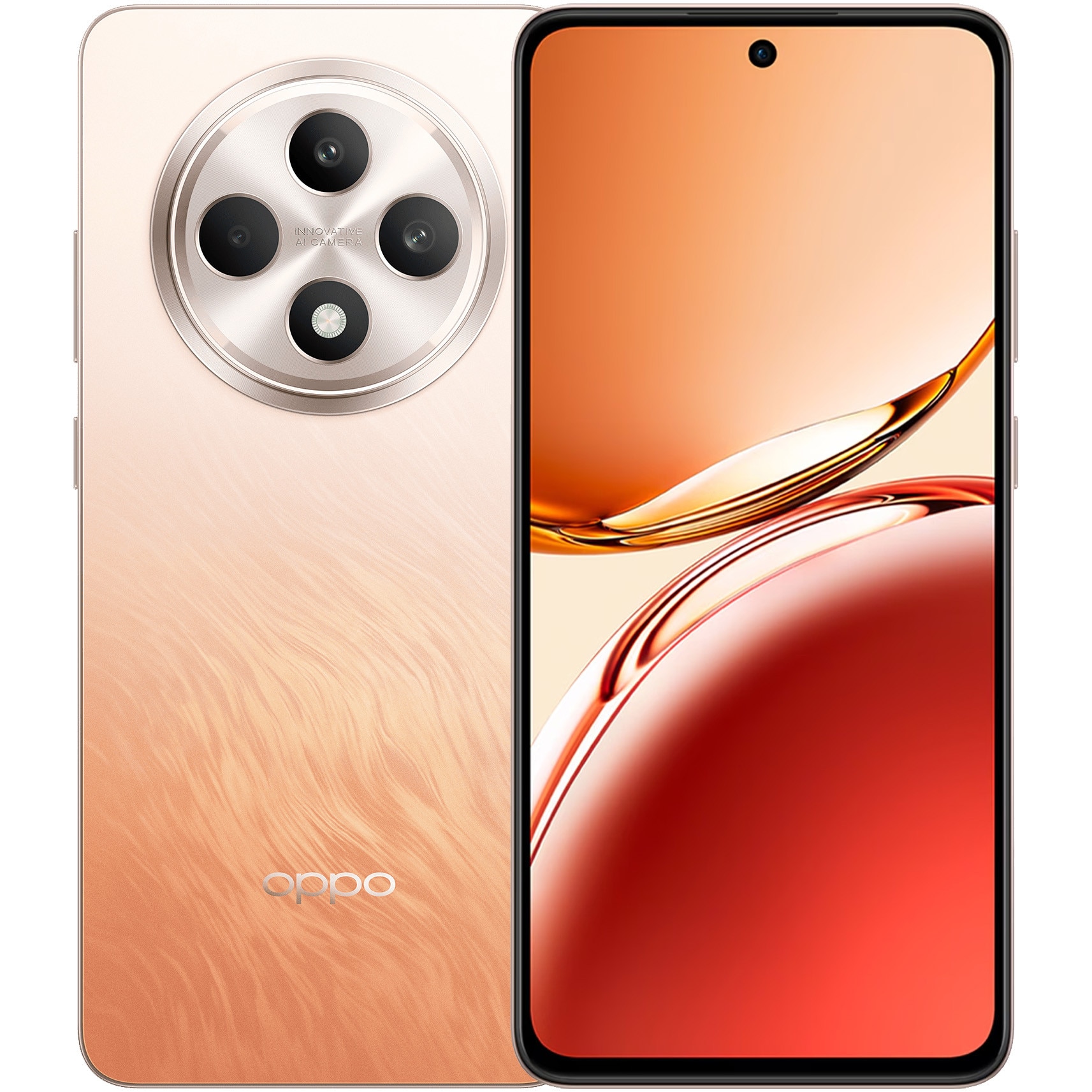 Telefon mobil OPPO Reno12 FS, Dual SIM, 512GB, 8GB RAM, 4G, Amber Orange