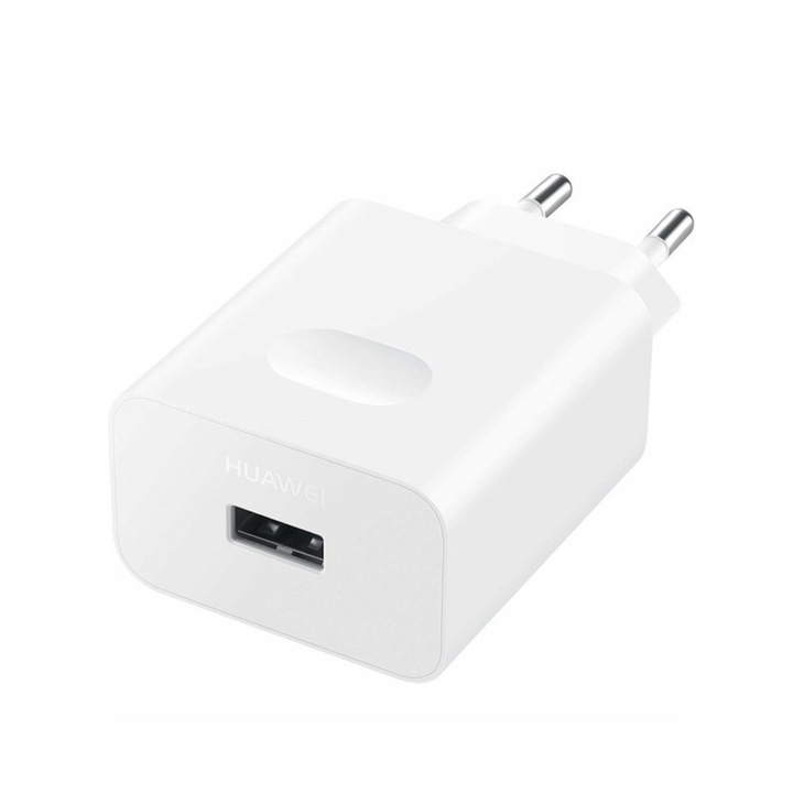 Incarcator retea Quick Charge pentru Huawei, 5V-2A/ 9V-2A, White