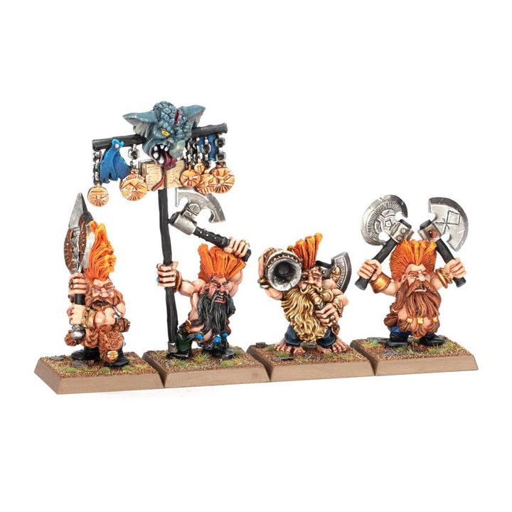 Warhammer Old World Game Expansion Dwarf Slayer Command Games Workshop 6 части Metal