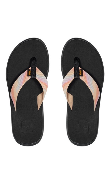 Дамски джапанки, Teva, 303789, Текстил, Жълт, 38