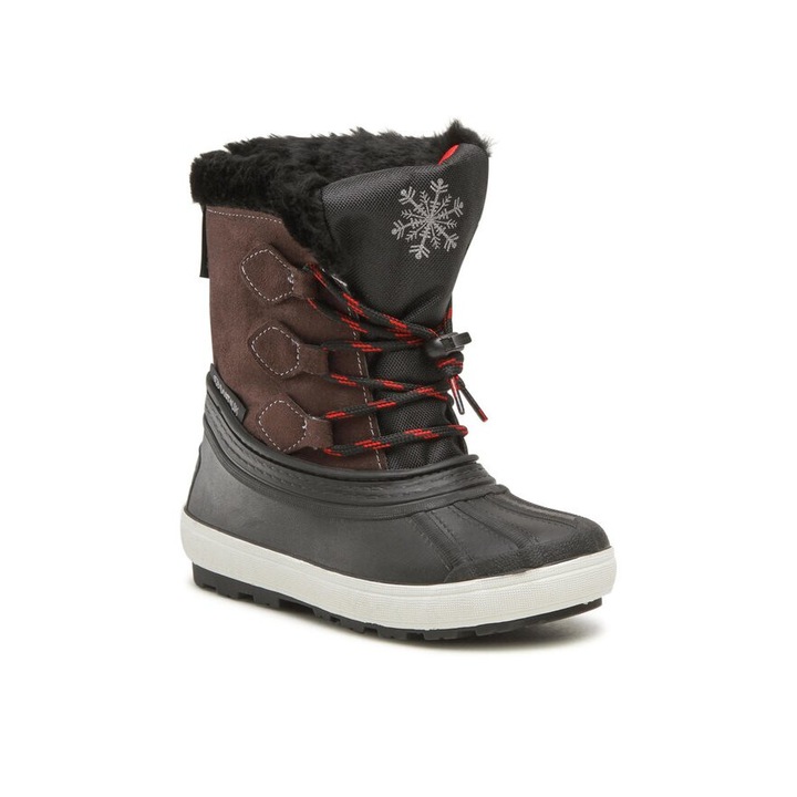 Cizme copii, Boatilus, 301806, Plastic/Textil, Maro, 30-31 EU