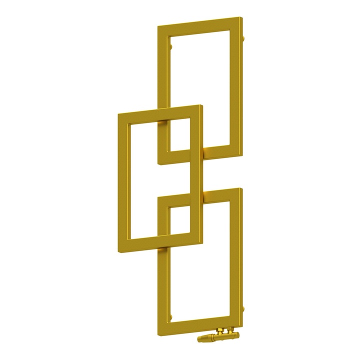 Radiator decorativ Aureus Premium De Luxe H1300 L570 Auriu