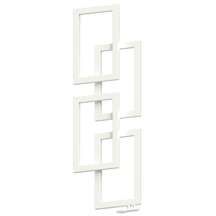 Radiator decorativ Aureus Premium De Luxe H1600 L570 Alb