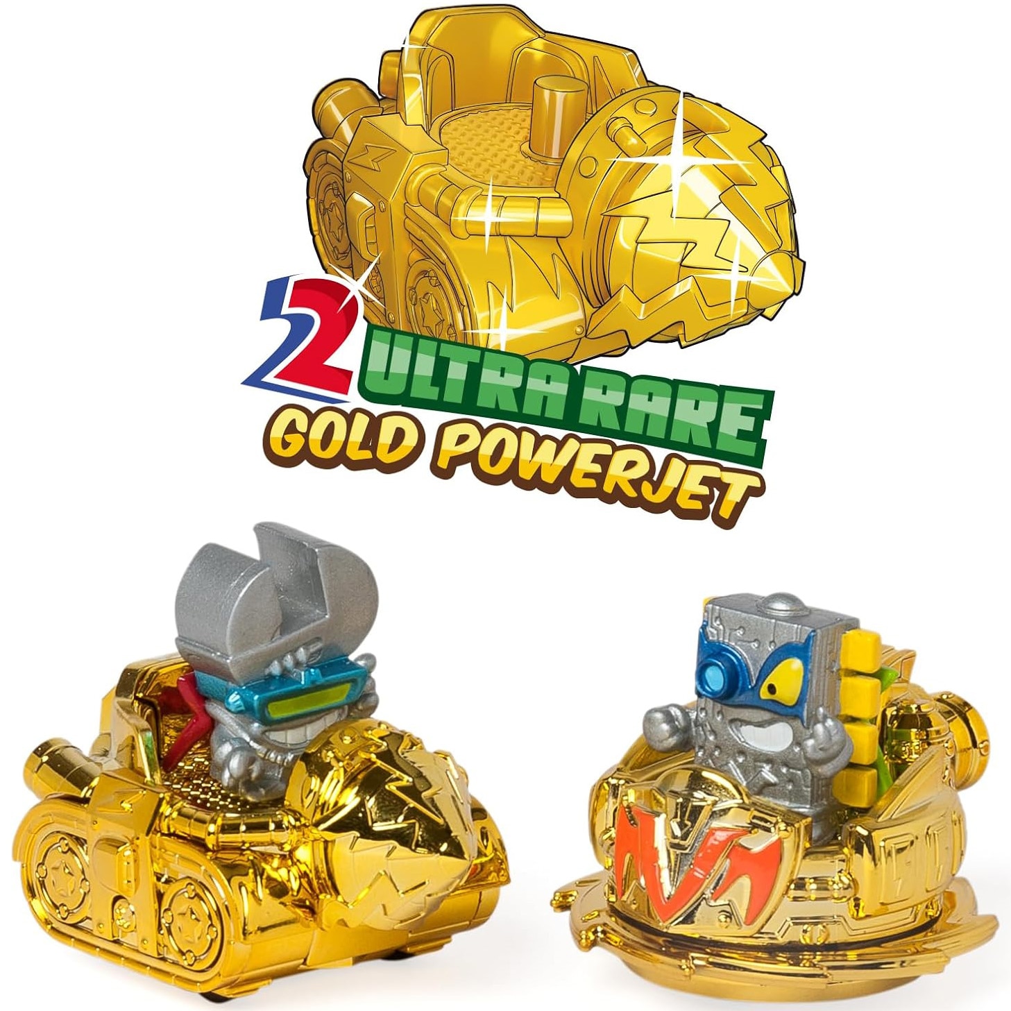 Set figurine SuperThings - SuperSpecials, cutie metalizata, seria