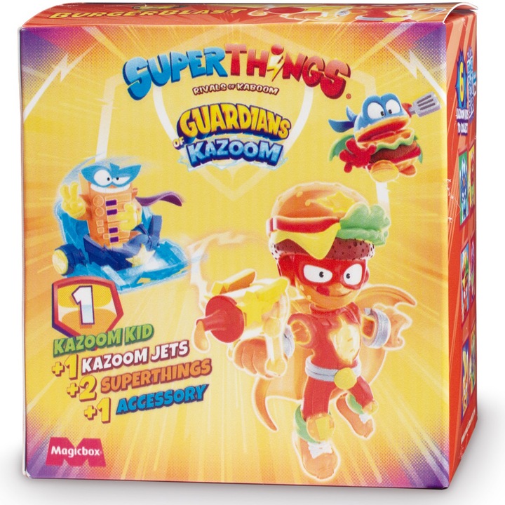 Комплект фигурка и превозно средство SuperThings - Guardians of Kazoom