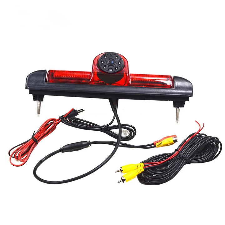 Camera Marsarier Fiat Ducato, Citroen Jumper, Peugeot Boxer 2006-2016 dedicata, MaxTech®, 170 grade, Vedere de noapte, linie de parcare, rezistenta la apa, IP68, rezistenta la socuri