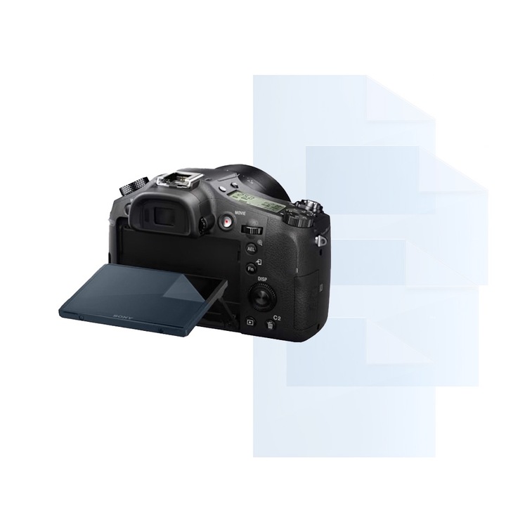 Fóliakészlet Sony RX10-hez, FONIX LENS DEFENSE, 4 szilikon képernyőfólia, ütésálló, karcmentes, regenerálható, tartós, időjárásálló, átlátszó