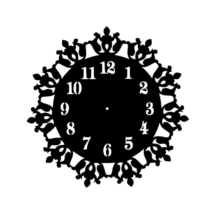 Ceas design clasic - lemn