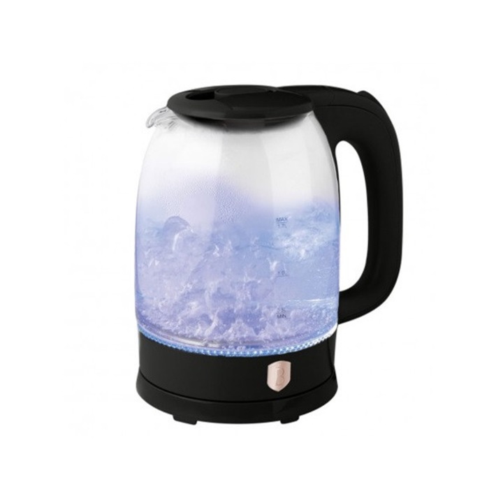 Berlinger Haus BH/9565 1, 7L-es fekete- rose gold üveg vízforraló