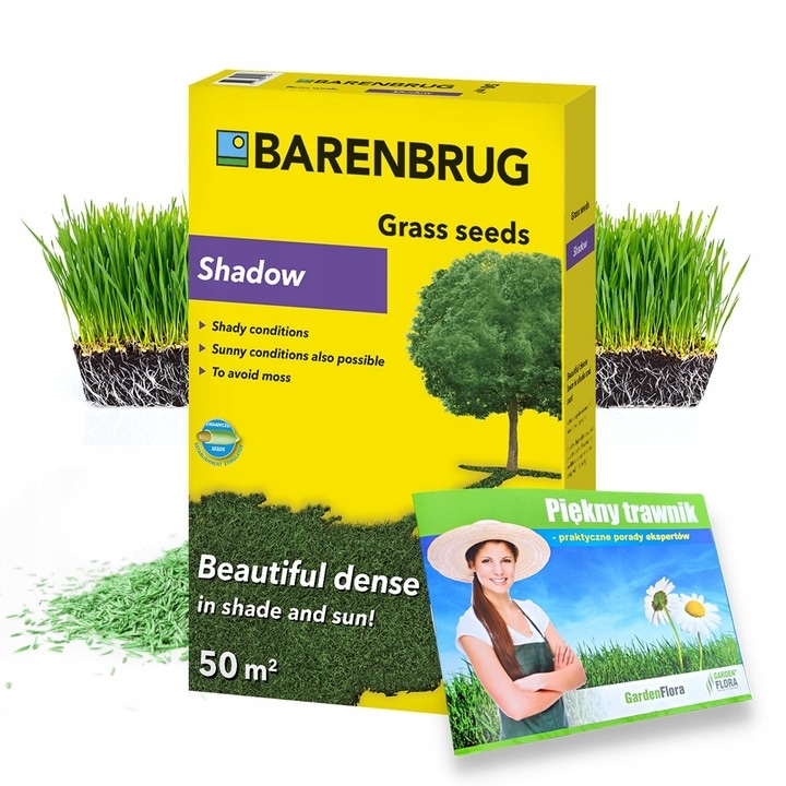 Seminte de Gazon Premium, Barenbrug SHADOW Shadow Sun, Locuri umbrite, 4kg