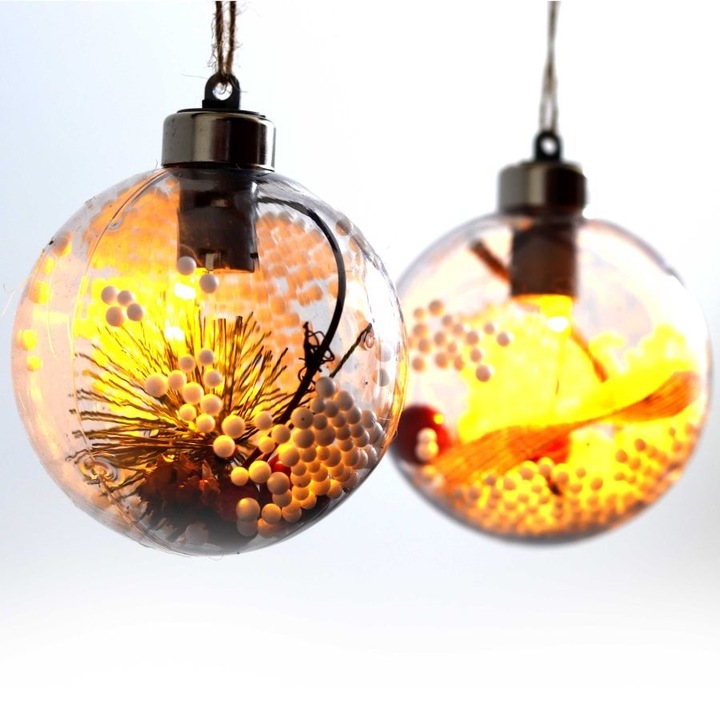 Accesoriu decorativ, Iris, 8 cm, LED