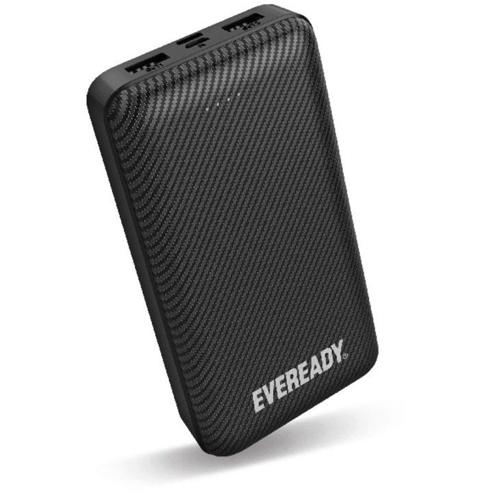 Acumulator extern Eveready 20.000mAh, Negru