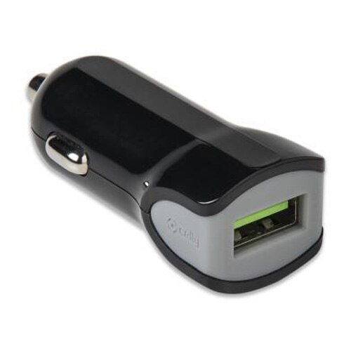 Incarcator Auto Celly, Turbo 2.4A, Negru
