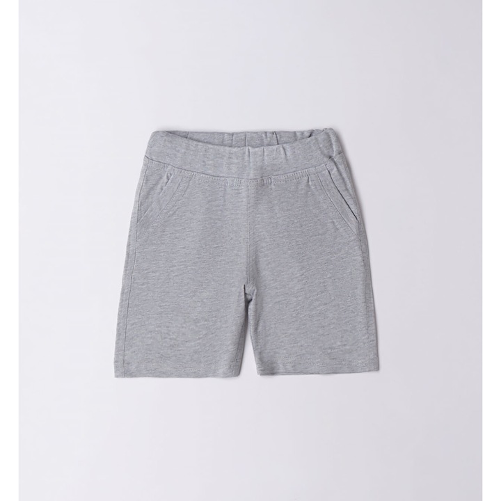 Sima bermuda fűzős fiúknak, I Do, 4.6177, szürke, Szürke