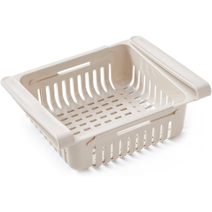 AMRINUGL, Organizator frigider, ajustabil 20x28cm, culoare caise