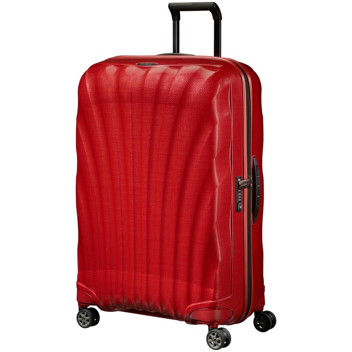 Куфар Samsonite C-Lite Spinner, 75x51x31 см, Chilli red