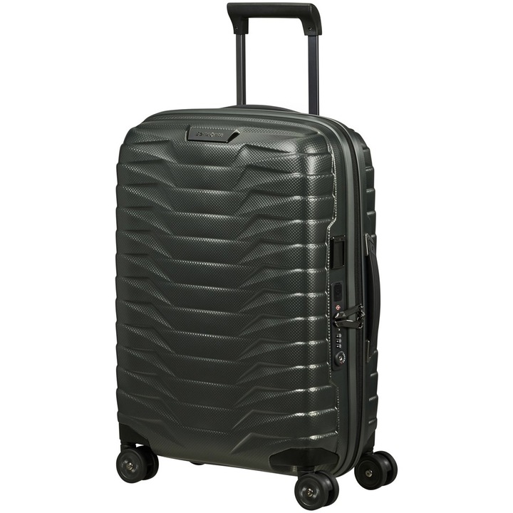 Куфар Samsonite Proxis Spinner, 55x40x20 см, Matt climbing ivy