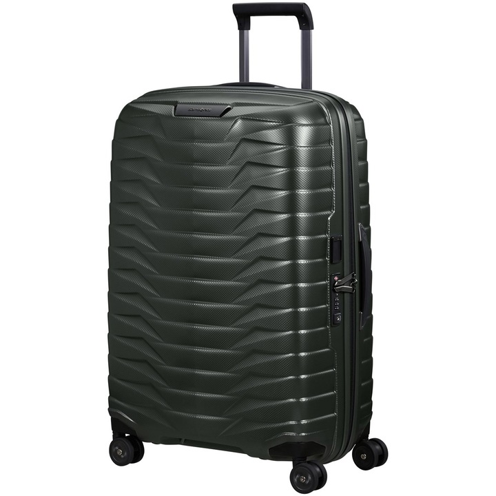 Куфар Samsonite Proxis Spinner, 69x48x29 см, Matt climbing ivy