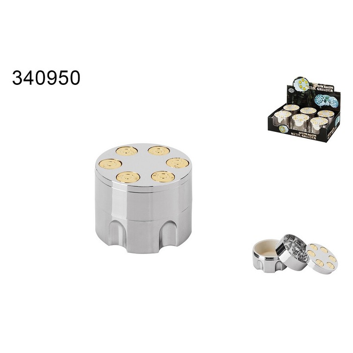 Dreamliner Grinder 48 MM_ 52 MM_ BAall Race_ 3 Parti Metal