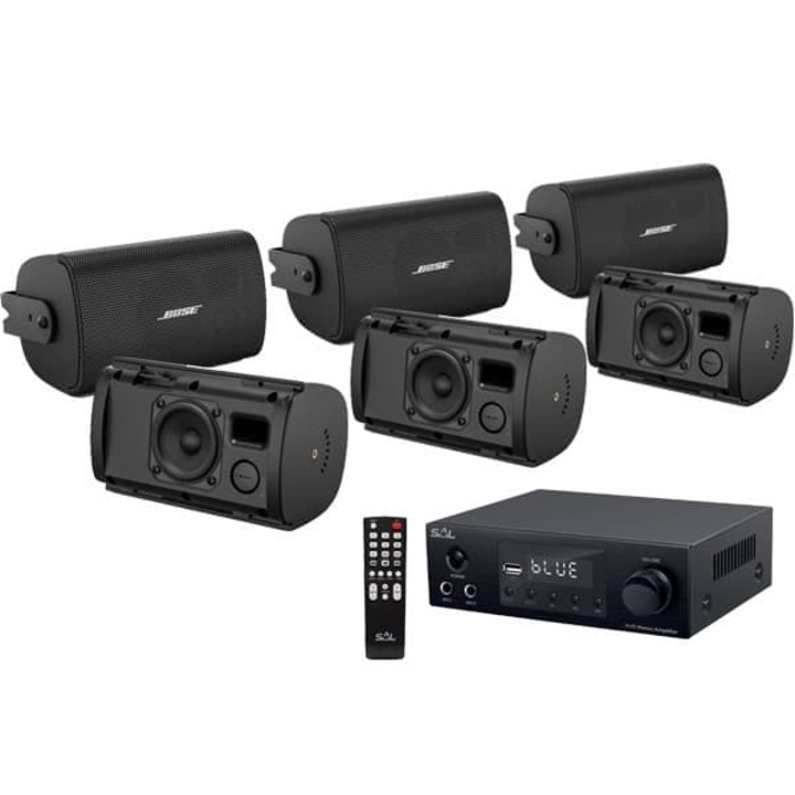 Set 6 boxe Bose Freespace FS2-SE6-bluetooth, alb, interior-exterior, negru