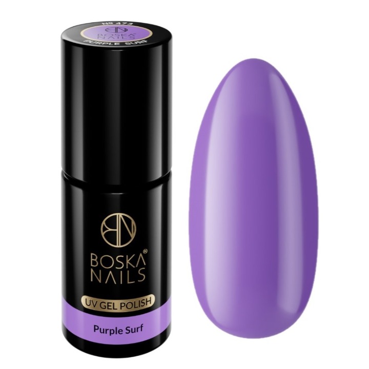 Oja hibrida Boska Nails, Purple Surf 473, 6ml