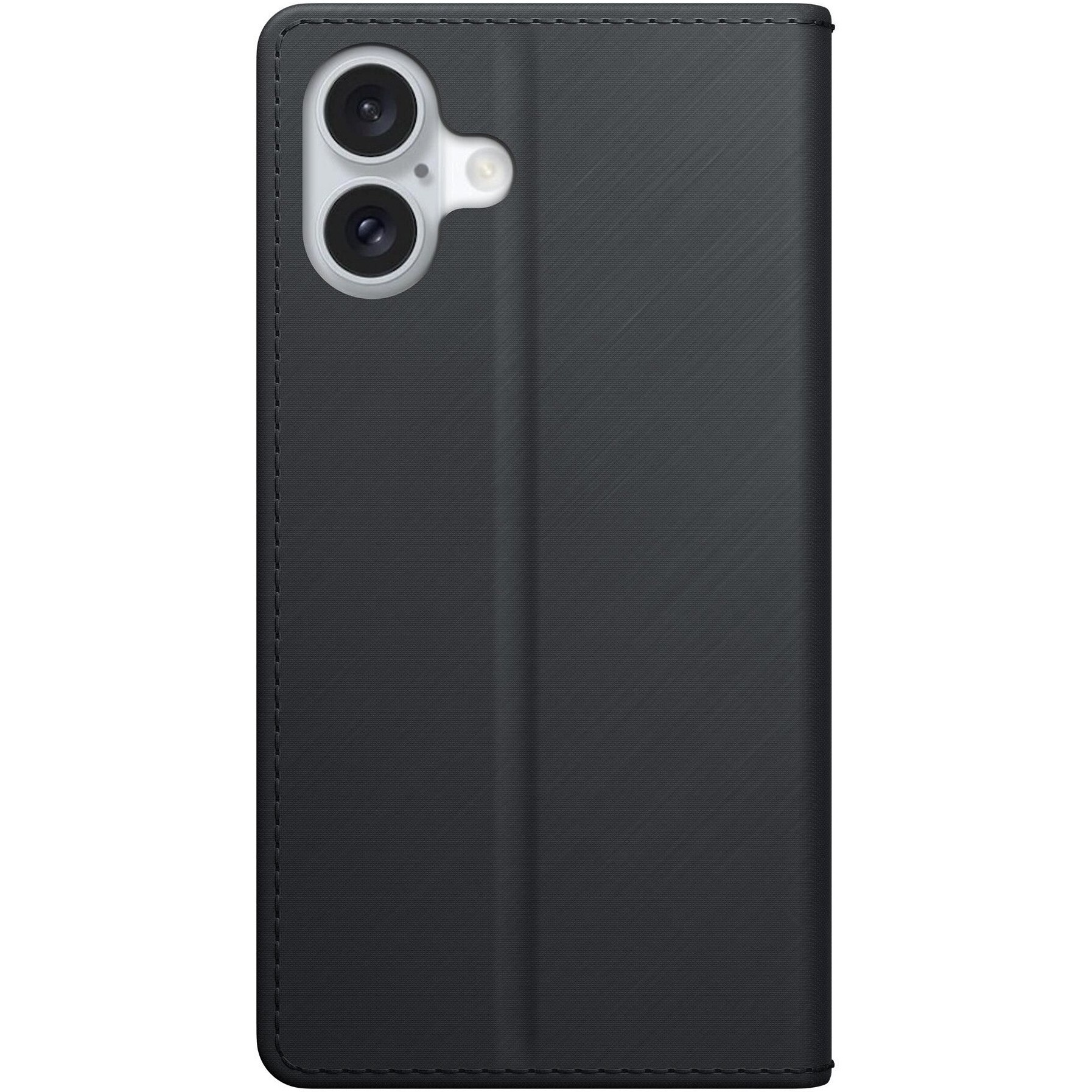 Husa de protectie 3mk Wallet Case pentru iPhone 16, Negru