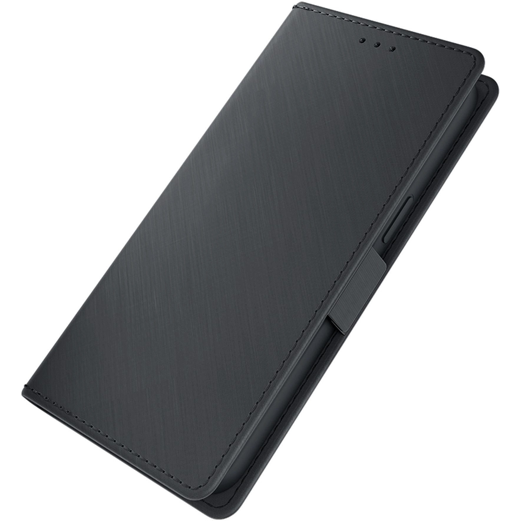 Husa de protectie 3mk Wallet Case pentru iPhone 16, Negru