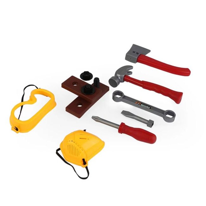 Set de joaca mester Antbro® cu 13 unelte diferite din plastic, multicolor