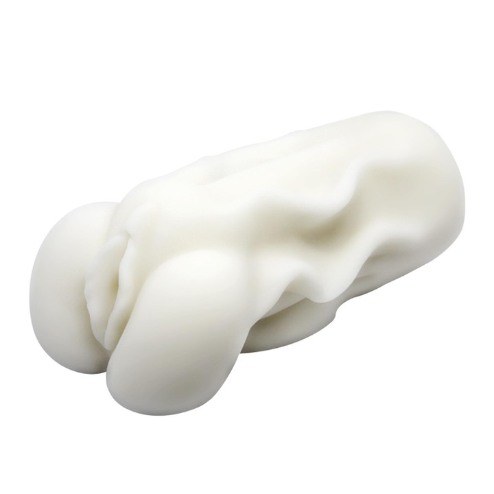 Baile 3D művagina maszturbátor, texturált belső, valósághű anyag, bézs szín