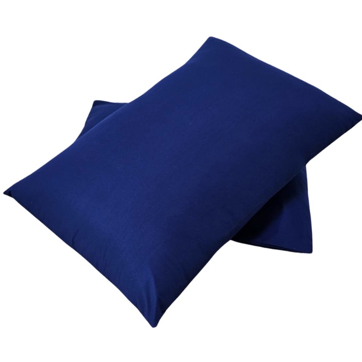 TIAM store® премиум калъфка за възглавница, устойчива на влага и урина, против акари, може да се пере в пералня, TPU член, комплект от 2, 50 X 70 cm, син