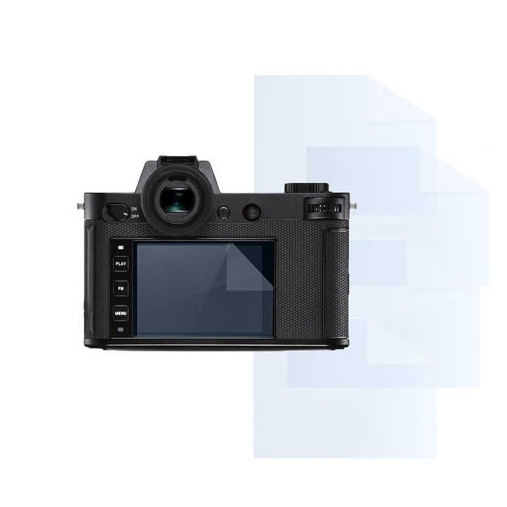 Fóliakészlet Leica SL2-hez, FONIX LENS DEFENSE, 4 szilikon képernyőfólia, ütésálló, karcmentes, regenerálható, tartós, időjárásálló, átlátszó