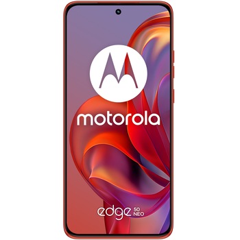 Telefon mobil Motorola Edge 50 Neo, Dual SIM, 256GB, 8GB RAM, 5G, Pantone Poinciana Telefon mobil Motorola Edge 50 Neo, Dual SIM, 256GB, 8GB RAM, 5G, Pantone Poinciana