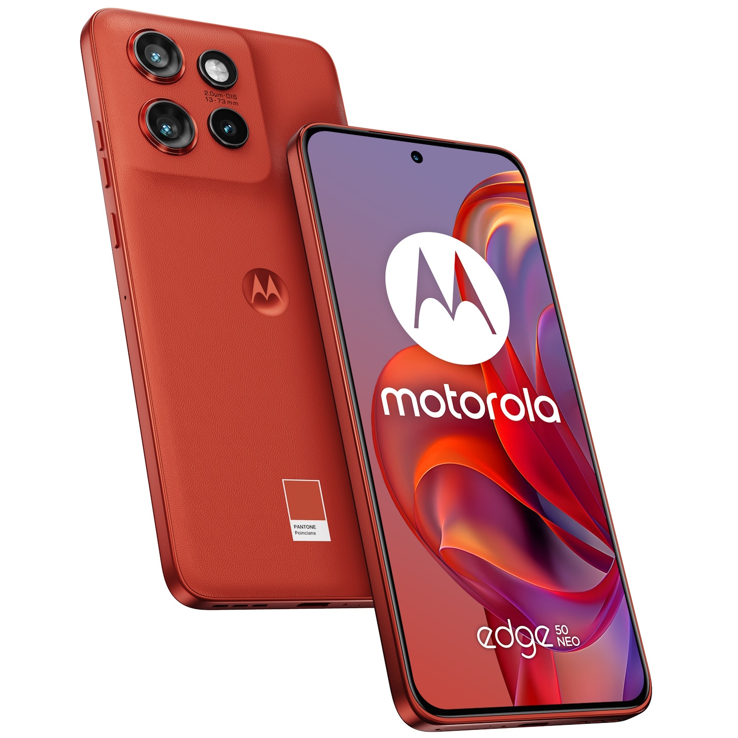 Смартфон Motorola Edge 50 Neo, 256GB, 8GB RAM, 5G, Pantone Poinciana ...