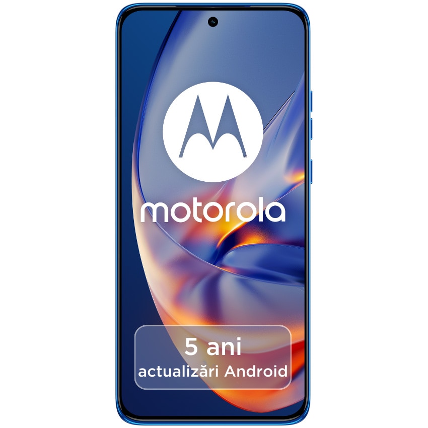 Telefon mobil Motorola Edge 50 Neo, Dual SIM, 256GB, 8GB RAM, 5G, Pantone Nautica Blue