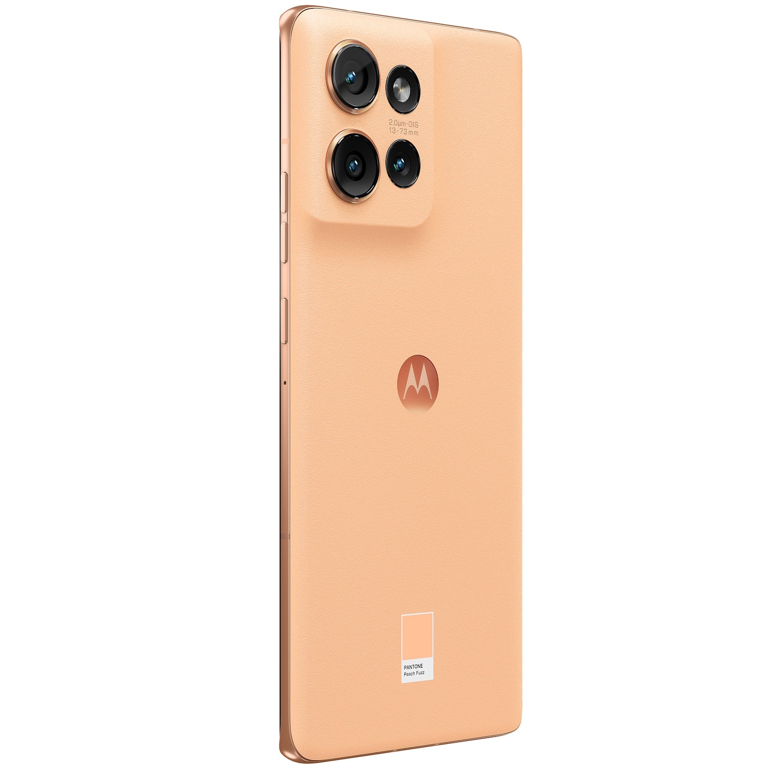 RESIGILAT: Telefon mobil Motorola Edge 50, Dual SIM, 512GB, 12GB RAM, 5G, Peach Fuzz