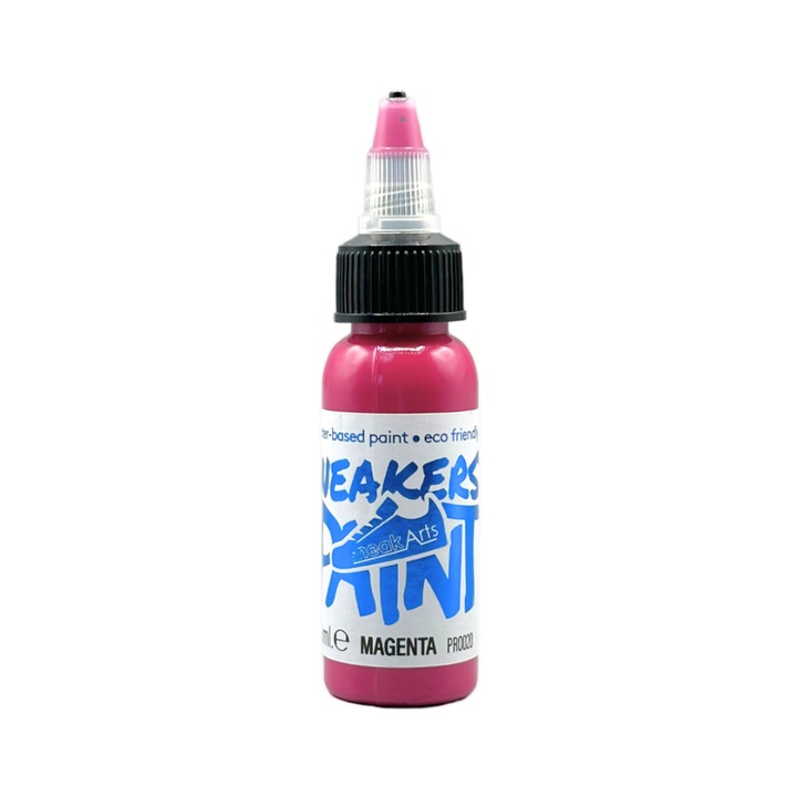 Vopsea pentru piele, Sneakarts, Magenta, 30 ml