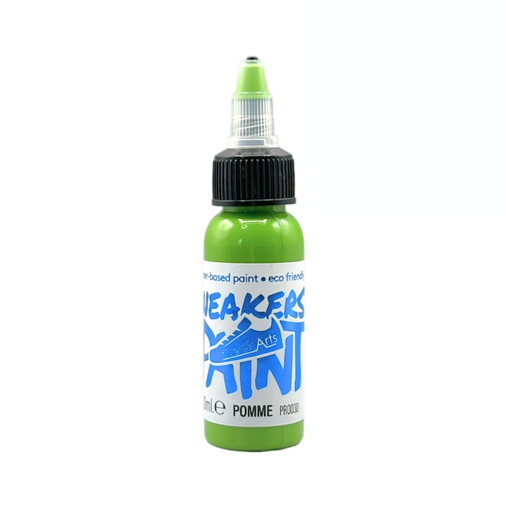 Vopsea pentru piele, Sneakarts, Verde Para, 30 ml